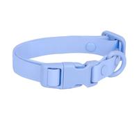 FUNAT Macaron Colored Pet Collar, Rust Proof Pvc Engraved Dog Collar, Waterproof And Dirt Resistant Silicone Dog Collar