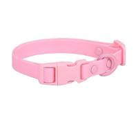 FUNAT Macaron Colored Pet Collar, Rust Proof Pvc Engraved Dog Collar, Waterproof And Dirt Resistant Silicone Dog Collar
