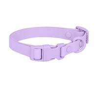 FUNAT Macaron Colored Pet Collar, Rust Proof Pvc Engraved Dog Collar, Waterproof And Dirt Resistant Silicone Dog Collar