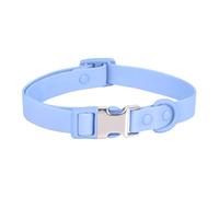 FUNAT Macaron Colored Pet Collar, Rust Proof Pvc Engraved Dog Collar, Waterproof And Dirt Resistant Silicone Dog Collar