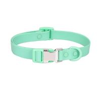 FUNAT Macaron Colored Pet Collar, Rust Proof Pvc Engraved Dog Collar, Waterproof And Dirt Resistant Silicone Dog Collar