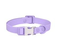 FUNAT Macaron Colored Pet Collar, Rust Proof Pvc Engraved Dog Collar, Waterproof And Dirt Resistant Silicone Dog Collar