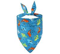FUNAT Pet Dog Triangle Scarf Summer Fruit Fresh Dog Saliva Towel Pet Scarf, Spring Summer Hawaii Fruit Pattern Dog Bandana Dog Scarf Bibs Kerchief