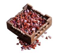 FUNAT Polished Gem Stones Rocks Crystals 300g, Home Decorative Landscape Stones, for Healing Crystals & Fish Tank Rocks Gravel, Vase Filler, Plants Decor