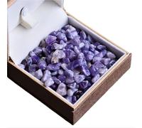 FUNAT Polished Gem Stones Rocks Crystals 300g, Home Decorative Landscape Stones, for Healing Crystals & Fish Tank Rocks Gravel, Vase Filler, Plants Decor