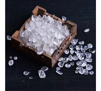 FUNAT Polished Gem Stones Rocks Crystals 300g, Home Decorative Landscape Stones, for Healing Crystals & Fish Tank Rocks Gravel, Vase Filler, Plants Decor