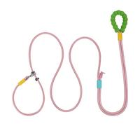 FUNAT Rope Dog Leash 1.5/2.0/2.5 m, Leashes with Comfortable Padded Handle Threads for Small Medium and Large Dogs