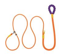 FUNAT Rope Dog Leash 1.5/2.0/2.5 m, Leashes with Comfortable Padded Handle Threads for Small Medium and Large Dogs