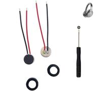 Funayama ANC Microphone Replacement for Sony WH-1000XM4 XM3 XM2 WH-CH710 CH720N XB910N, 2-Pack Noise Canceling Mic Repair Kit, Stops Screeching Whistling, Left Right Earcup DIY Fix