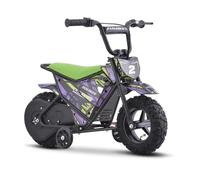 Funbikes MB250 250w 24v 6/6 43cm SLA Electric Kids Mini Bike (Green)