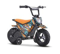 Funbikes MB250 250w 24v 6/6 43cm SLA Electric Kids Mini Bike (Orange)