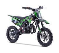Funbikes MXR “50” Rage Premium Green Kids Dirt Bike - 2025 Model - 10/10 Wheels - 61cm Seat Height