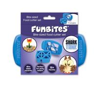 FunBites Triangles - Blue - Cuts kids' food into fun-shaped bite-size pieces . . . Great for picky eaters and bento!