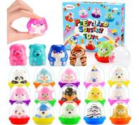 Funblitz Party Bags for Kids' Party Favours - Mochi Fidget Squishy Toys for Boys & Girls Age 3-9