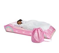 FUNBOY Barbie Kids Sleepover Travel Bed & Air Mattress. Perfect for Sleepovers. Includes Carrying Storage Bag, Twin