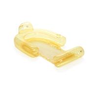 FUNBOY Clear Yellow Mesh Chair 2-in-1 Water Chair with Cooling Mesh and Water Hammock Inflatable Pool Float.