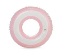 FUNBOY Giant Blue Ring 48'' Tube Float, with Integrated Cup Holder, Perfect for a Summer Pool Party, Large