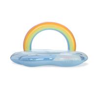 FUNBOY Giant Rainbow Cloud Pool Float 6 FT Long with Large Arching Rainbow and Floating Cloud Effect, Perfect for a Summer Pool Party, Large