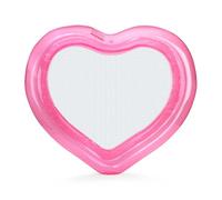 FUNBOY Original Clear Heart Water Hammock with Mesh Pool Float Perfect for Summer Pool Parties