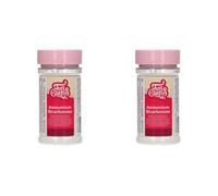 FunCakes Ammonium Bicarbonate: Baking Ammonia, Hartshorn Salt, Leavening Agent for Baking. 80g (Pack of 2)