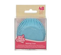 FunCakes Baking Cups Light Blue: Prefect for Any Cupcakes, Cupcakes and More, Cake Decorating, pk/48