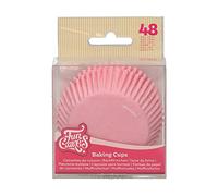 FunCakes Baking Cups Light Pink: Prefect for Any Cupcakes, Cupcakes and More, Cake Decorating, pk/48
