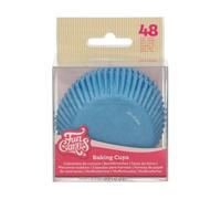 FunCakes Baking Cups Royal Blue: Prefect for Any Cupcakes, Cupcakes and More, Cake Decorating, pk/48
