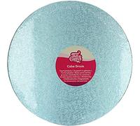 FunCakes Cake Drum Round Ø30.5 cm - Baby Blue: Round Cake Drum, Base for Presenting Cakes, Ideal Quality, Luxurious Appearance, 1-Piece