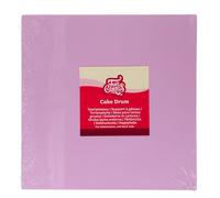 FunCakes Cake Drum Square Ø30 cm - Pastel Purple: Reusable Cake Base for Decorating and Presenting Cakes and Pastries, Durable, 12 MM, 1 Piece.
