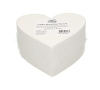 FunCakes Cake Dummy Heart: Cake Decorating, Reusable Dummy, Make The Perfect Heart Shaped Dummy, Ø15 cm x 7 cm