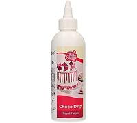FunCakes Choco Drip Royal Purple: Delicious Taste, Easy to use, Perfect for drip Cakes, Chocolate Taste. Resealable Pack 180 g.