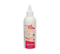 FunCakes - Choco Drip White Chocolate: Delicious Chocolate Flavoured Drip, Easy to Use, Absolute for Drip Cakes, Cupcakes, Cookies and Cake Pops - 180g