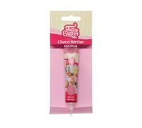 FunCakes Choco Writer Old Pink 25g - Easy-to-Use Chocolate Writing Pen for Decorating Cakes, Cupcakes, Cookies & Pastries - Fast Drying, Sweet Vanilla Flavor - 25 g