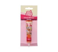 FunCakes Choco Writer Orange 25g - Easy-to-Use Chocolate Writing Pen for Decorating Cakes, Cupcakes, Cookies & Pastries - Fast Drying, Sweet Vanilla Flavor - 25 g