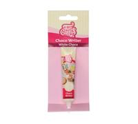 FunCakes Choco Writer White Choco 25g - Easy-to-Use Chocolate Writing Pen for Decorating Cakes, Cupcakes, Cookies & Pastries - Fast Drying, Sweet Vanilla Flavor - 25 g