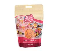 FunCakes Deco Melts Orange, AZO Free, 250 g
