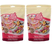 FunCakes Deco Melts Toffee Flavour, AZO Free, 250 g (Pack of 2)