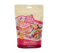 FunCakes Deco Melts Yellow, AZO Free, 250 g
