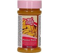 FunCakes Flavour Paste Banana: Food flavourings, Great Taste, Perfect for Cake Decorating, Suitable for Batter and Fillings. 120 g.