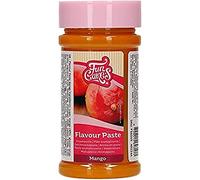 FunCakes Flavour Paste Mango: Food flavourings, Great Taste, Perfect for Cake Decorating, Suitable for Batter and Fillings. 120 g.