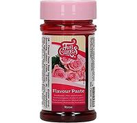 FunCakes Flavour Paste Rose: Food flavourings, Great Taste, Perfect for Cake Decorating, Suitable for Batter and Fillings. 120 g.