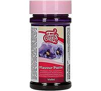 FunCakes Flavour Paste Violet: Food flavourings, Great Taste, Perfect for Cake Decorating, Suitable for Batter and Fillings. 120 g.