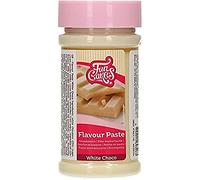 FunCakes Flavour Paste White Choco: Food flavourings, Great Taste, Perfect for Cake Decorating, Suitable for Batter and Fillings. 100 g.