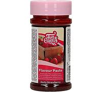 FunCakes Flavour Paste Zesty Strawberry: Food flavourings, Great Taste, Perfect for Cake Decorating, Suitable for Batter and Fillings. 120 g.