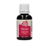 Funcakes Flavours Salted Caramel Food Flavour Liquid, 30 ml, Intense Flavor, Alcohol-Free and Halal, Food Flavoring for Pastries, Frostings, Doughs, Ice Cream, and Sauces