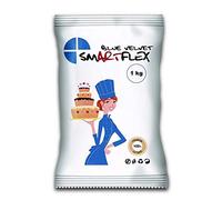 FunCakes Fondant Blue Velvet 1kg: Sugarpaste with Delicious Vanilla Flavour, Does not Tear, Crack or Stick, Suited for Vegetarians and Vegans - 1kg