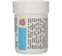 FunCakes Food Colour Paste Sky Blue; Concentrated Food Colouring Paste for Batter, Cream, Fondant, Marzipan, Dough, Modelling and Flower Paste. Halal and Kosher. 30 g