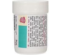 FunCakes Food Colour Paste Turquoise; Concentrated Food Colouring Paste for Batter, Cream, Fondant, Marzipan, Dough, Modelling and Flower Paste. Halal and Kosher. 30 g