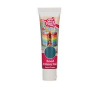 FunCakes Food Colouring Gel Sea Green, Concentrated Food Dye for Dough, Cream, Fondant, Sugar Paste, Marzipan, Food Coloring Gel, Halal, 30 g