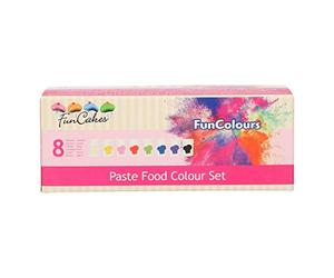 FunCakes FunColours Paste Food Colour Set/8,FC50260